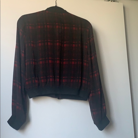 Crop bomber jacket - Picture 2 of 2